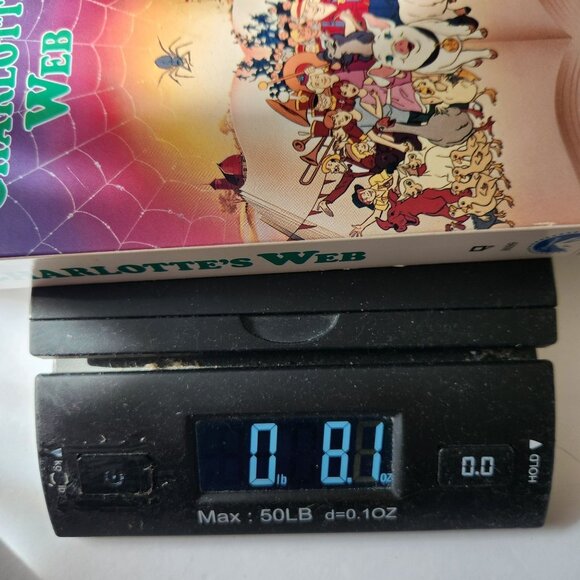 Charlottes Web VHS Tape Animated Movie Vintage - Picture 7 of 7